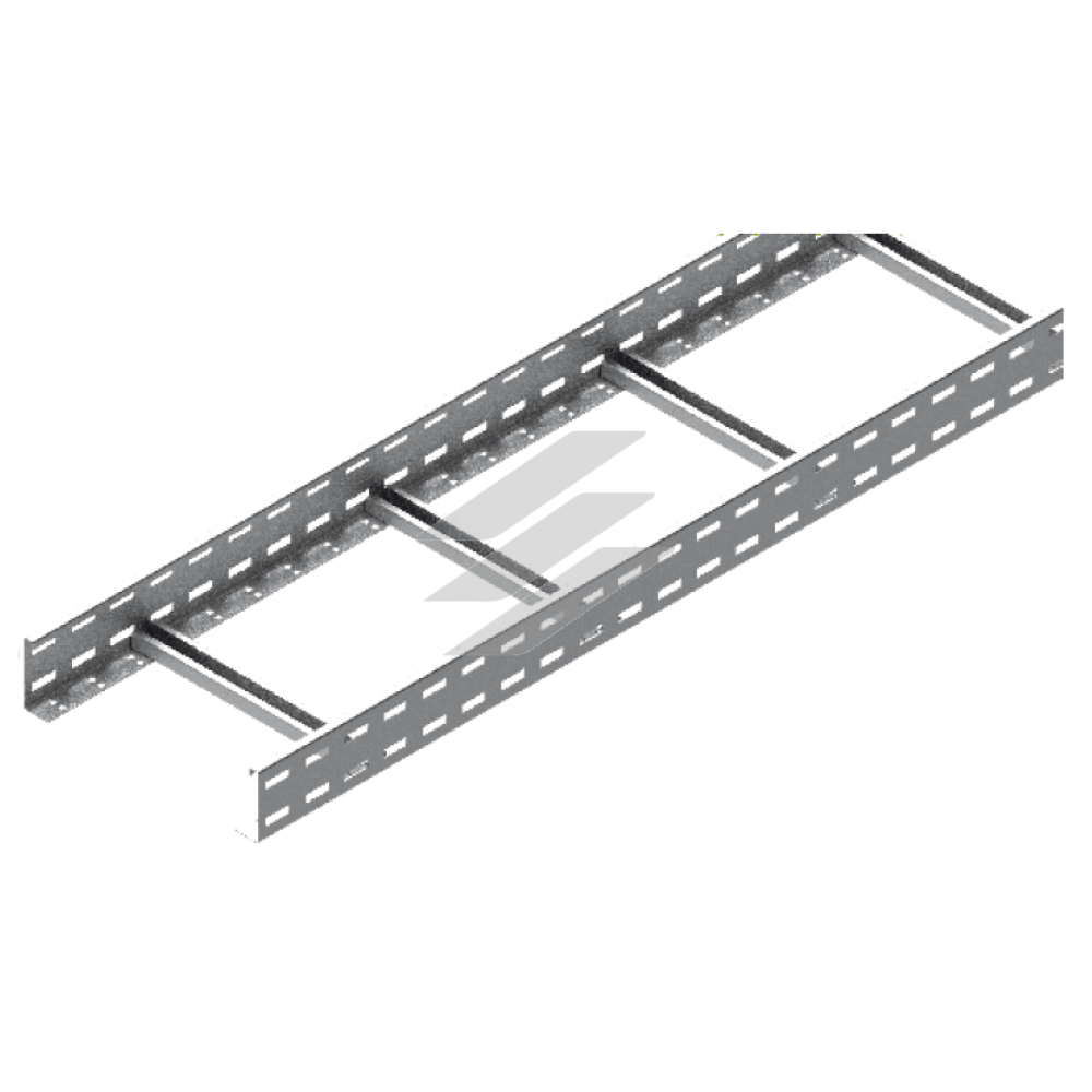 Кабельрост DUC 600x120, товщина 2.0мм, L=6000мм, BAKS