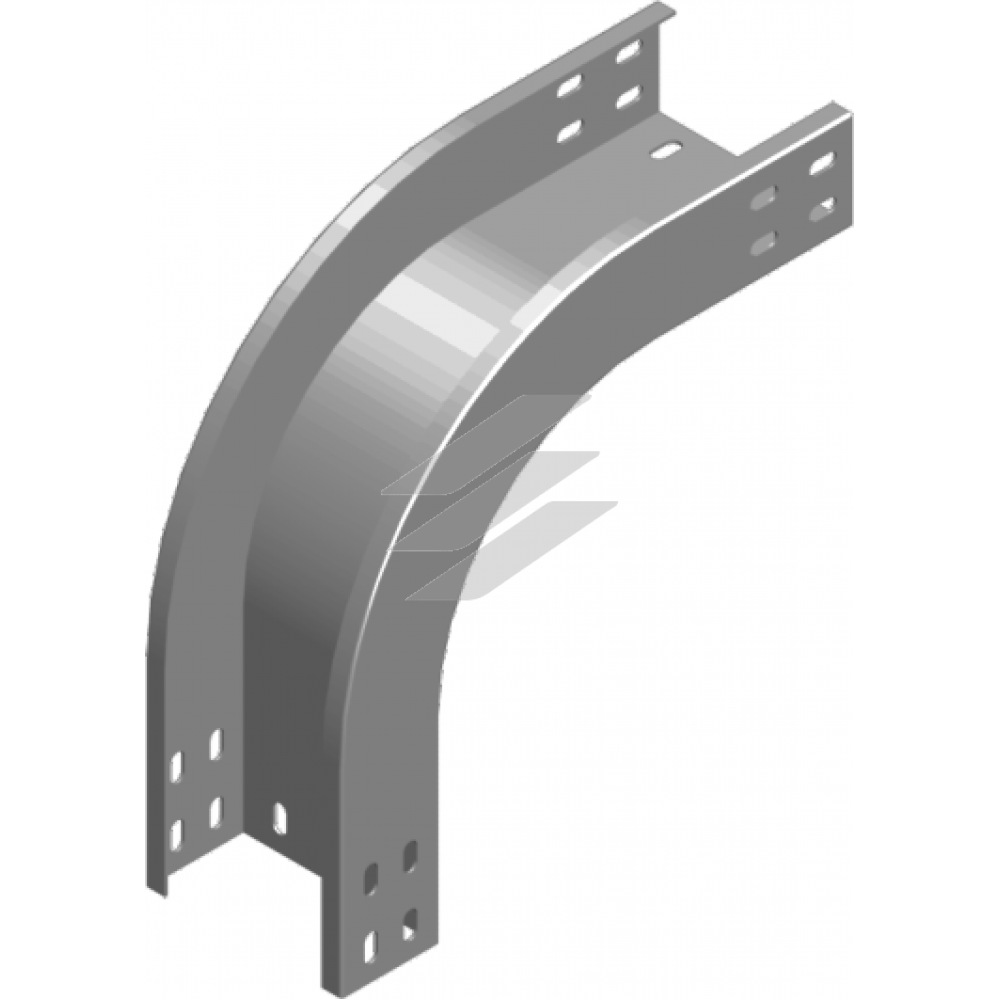 Лотки Baks. Комплект направляющих дуг 90*90 /2 шт. Bend Vertical -90.