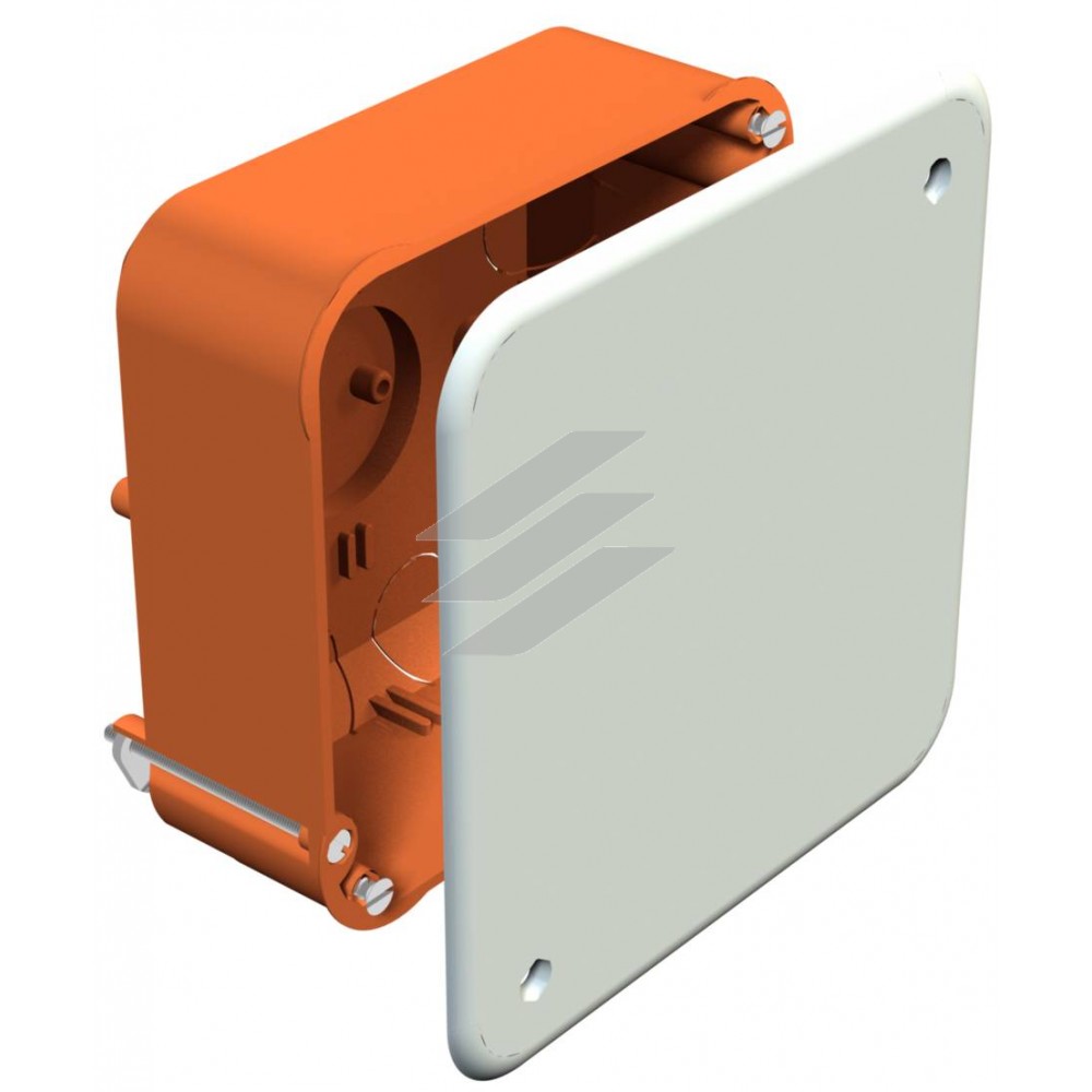 Монтажна коробка для порожнистих стін з кришкою 122х51, пластик, ІР20 (Тип: HV 100 KD), OBO Bettermann