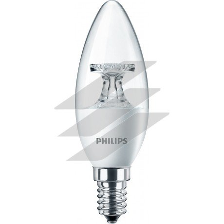 Світлодіодна лампа Corepro candle ND 5.5-40W E14 840 B35 CL, Philips